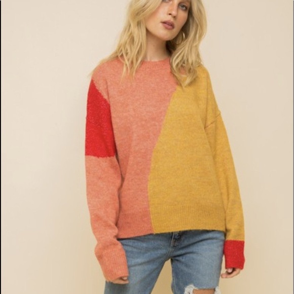 Colorblock Sweater - Picture 2 of 2